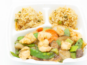 Shrimp with Snow Peas